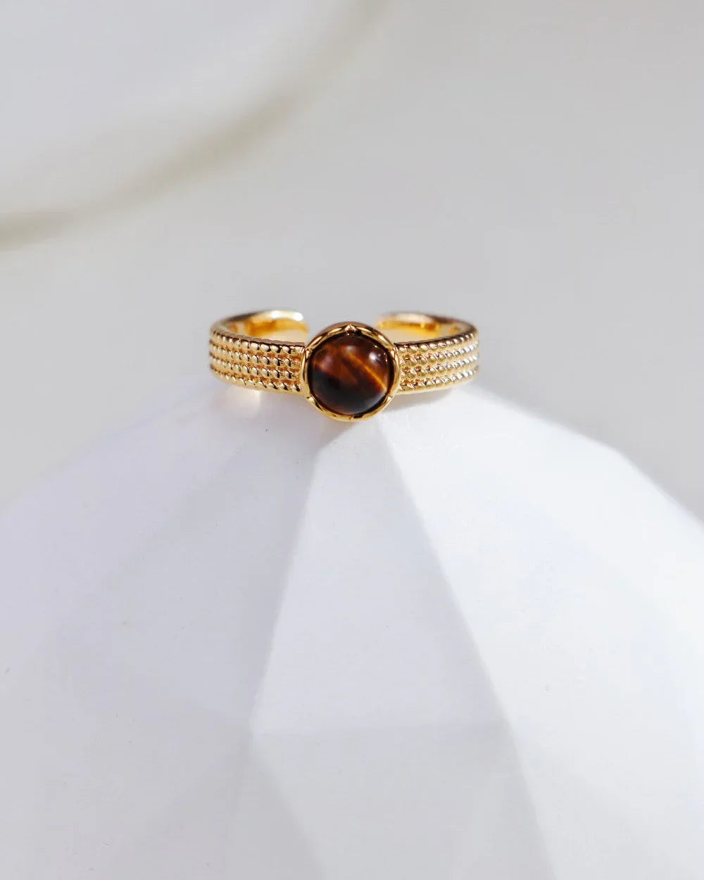 Kosmisk dobbel steinring