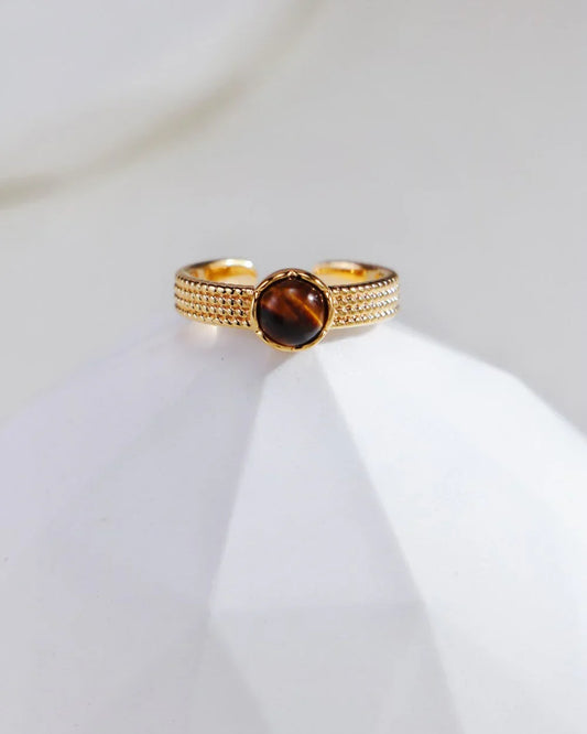 Kosmisk dobbel steinring