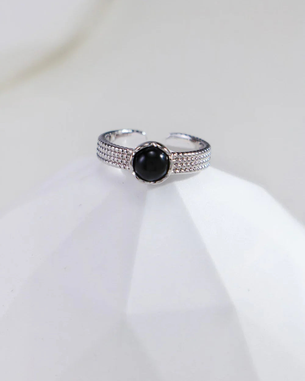 Kosmisk dobbel steinring