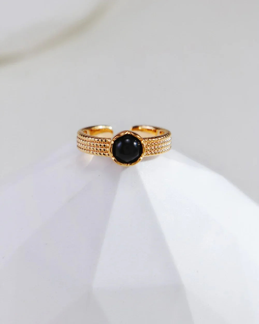 Kosmisk dobbel steinring