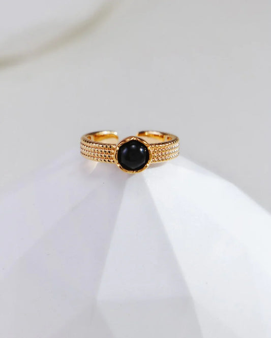 Kosmisk dobbel steinring