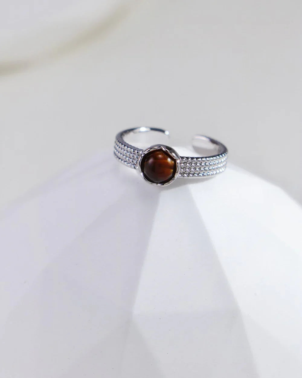 Kosmisk dobbel steinring