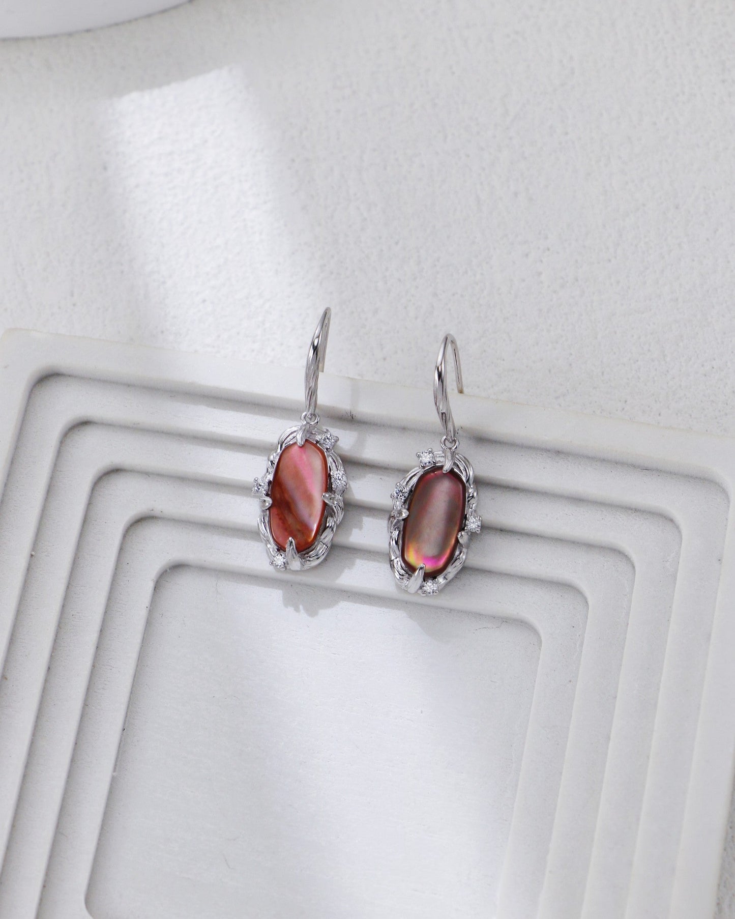 Arktiske skjell-øredobber 